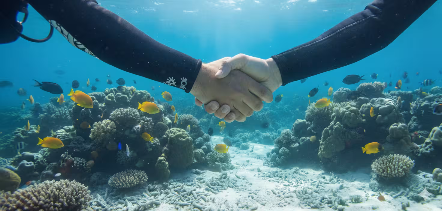 Diversdesk and Green Fins partnership announcement